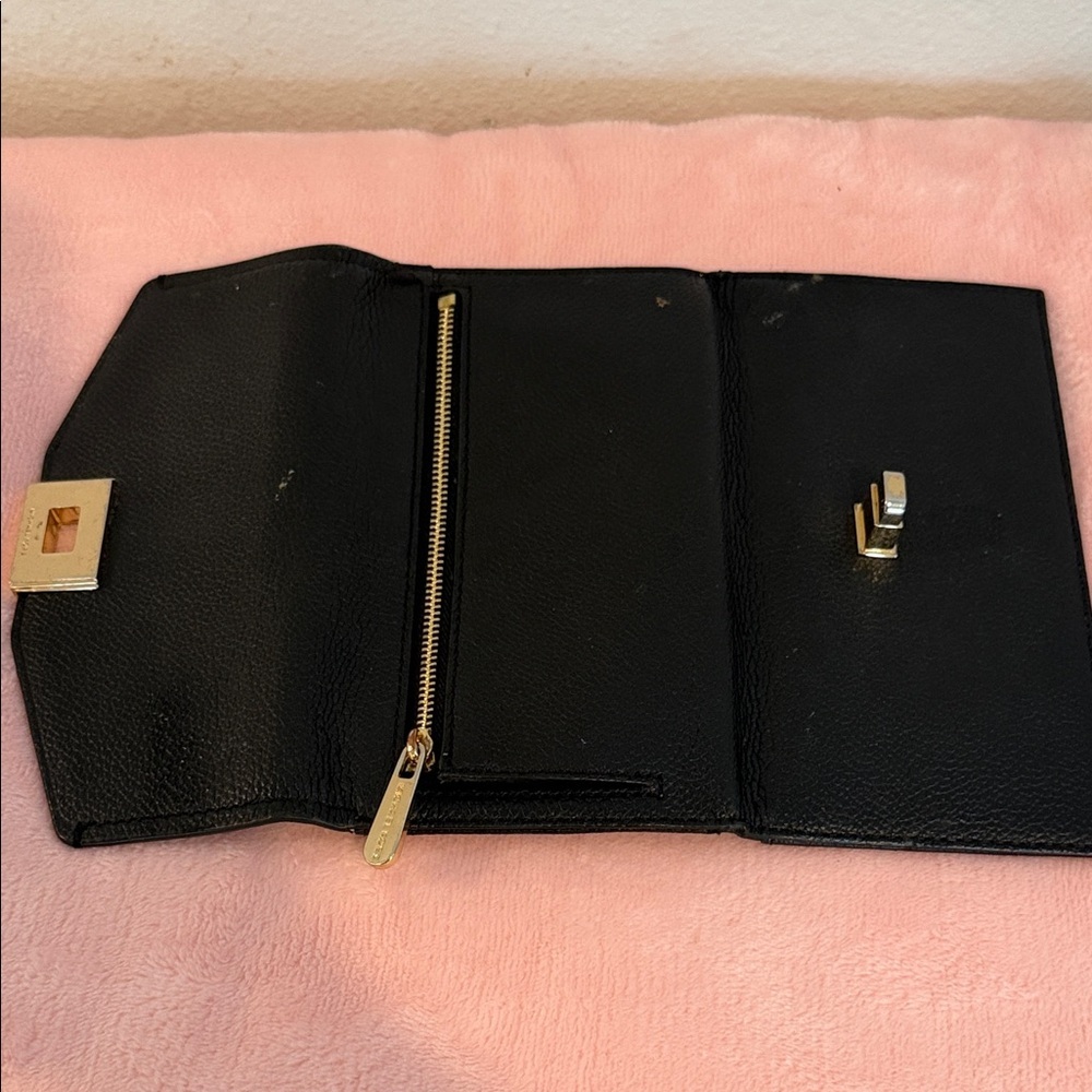 Michael Kors Black Leather Wallet - Picture 5 of 7